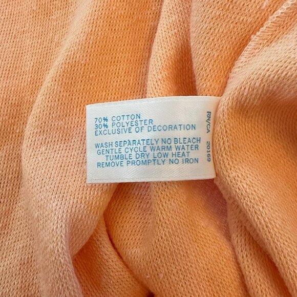 NOS Vintage 70's/80's Vassarette Peach Terry Wrap Robe Medium - Picture 9 of 9